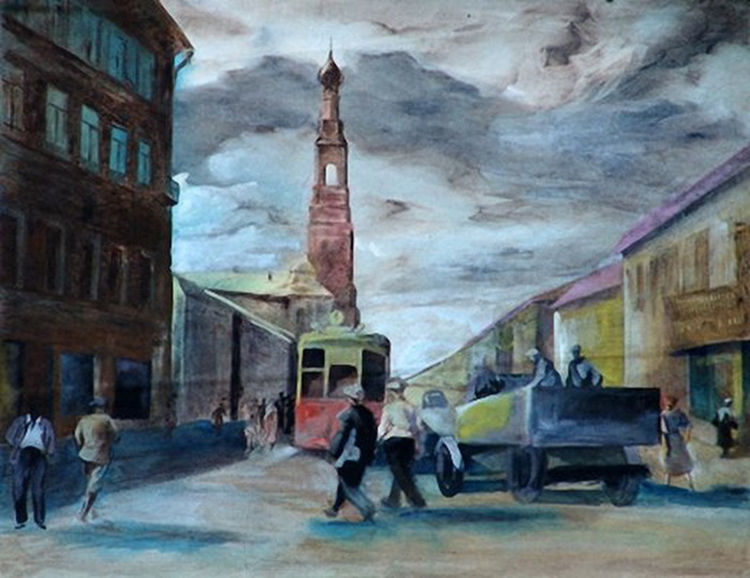 Улица в Казани. До 1927 г.