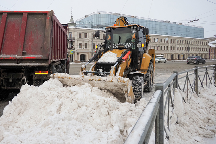 Количество снега, выпавшего этой зимой в Татарстане, по оценкам метеорологов, уже превысило норму в два раза