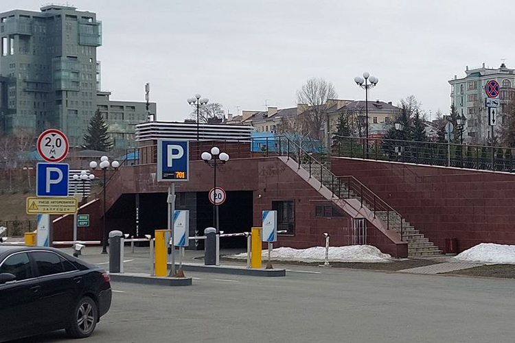 В Казани выставили на продажу подземный паркинг на улице Пушкина 86а за 2,6 млрд рублей