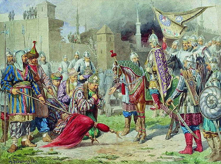 Взятие Казани стало интерпретироваться не как передел территория, а как победа православия над исламом
