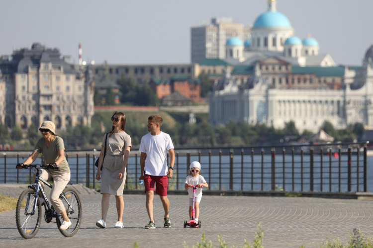 Август в Татарстане пройдет также как и июнь — среднемесячная температура будет держаться на уровне +18 градусов