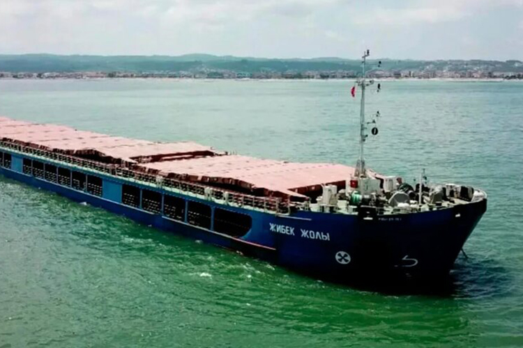 «Жибек жолы» — это грузовое судно, построенное в 2016 году  и плавающее под флагом России. Его грузоподъемность составляет 7146 тонн. Общая длина — 139,95 метра, а ширина — 16,7 метра