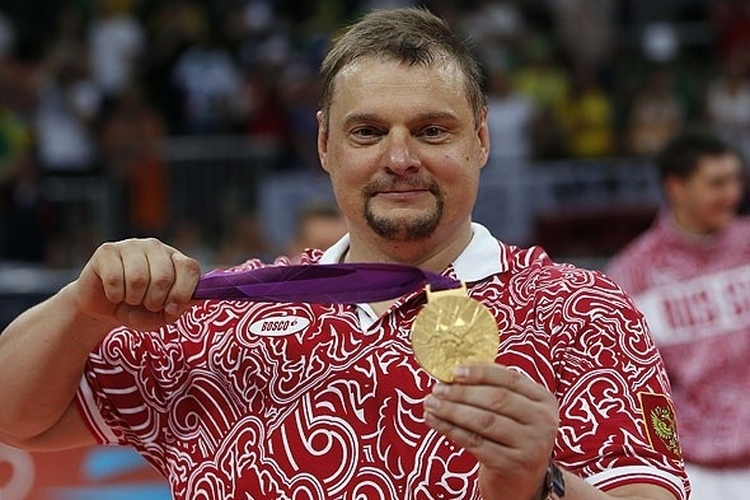 Владимир Алекно сразу после олимпийского финала-2012