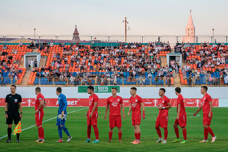 Футбольный клуб «Нэфис» из Казани дебютировал в профессиональном футболе