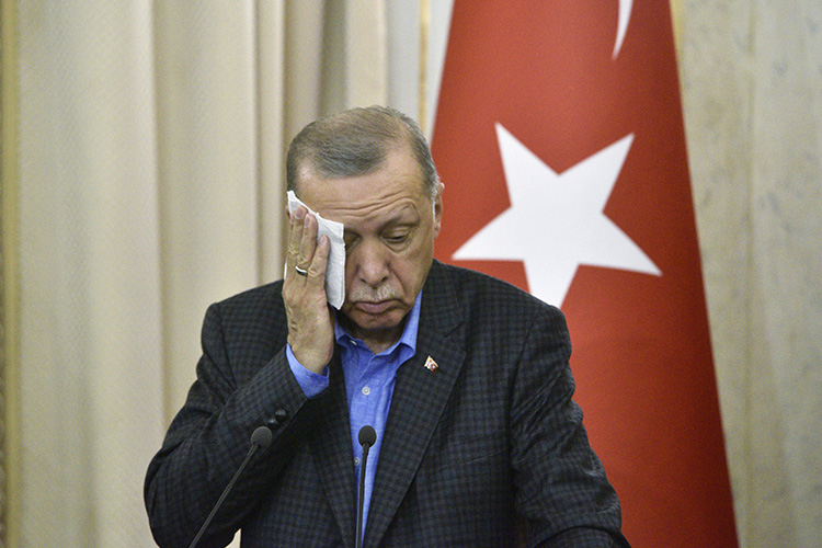 Реджеп Тайип Эрдоган: «Я сохраняю свою веру в то, что война в конечном итоге закончится за столом переговоров. По существу, господин Зеленский и Гутерриш согласны [со мной] в этом вопросе»