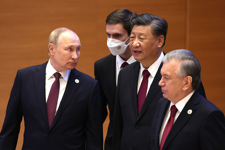 Владимир Путин и Си Цзиньпин