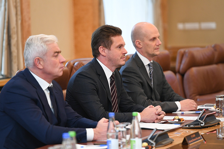 Встреча топ-менеджмента компании FESCO (на фото) и руководства промпредприятий Татарстана