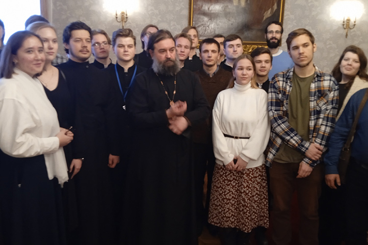На встрече в КФУ присутствовали как студенты самого университета, так и Казанской духовной семинарии