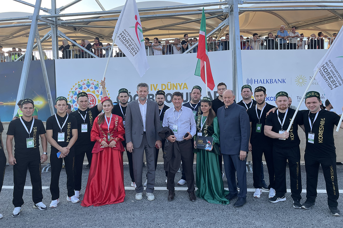 Зная о большом опыте Татарстана как организатора больших мероприятий, Билал Эрдоган уже делился мнением, что Казань обязательно должна стать одним из центров этноспорта