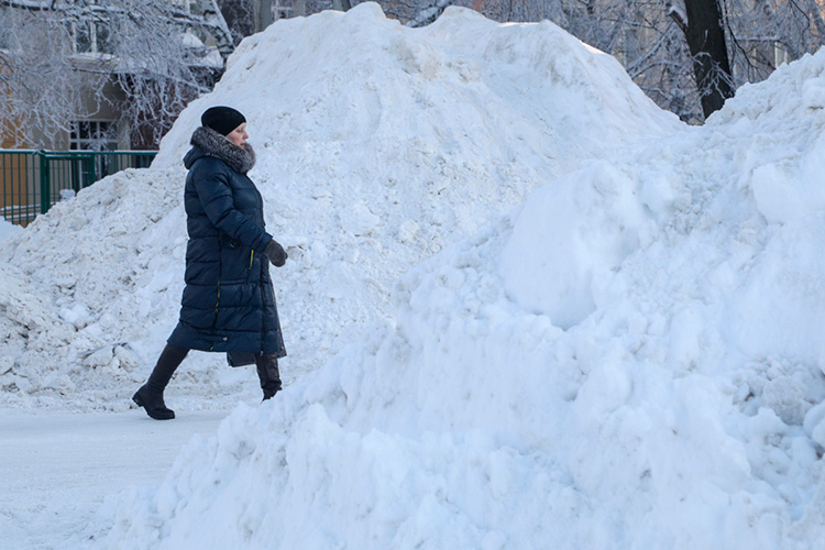 В итоге за выходные в Казани выпало две трети месячной нормы снега, или 64% от нормы осадков декабря