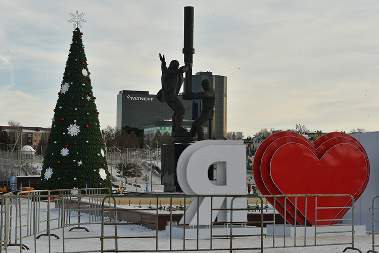 В этом году на фоне СВО в Альметьевске не будет масштабных гуляний по случаю новогодних праздников