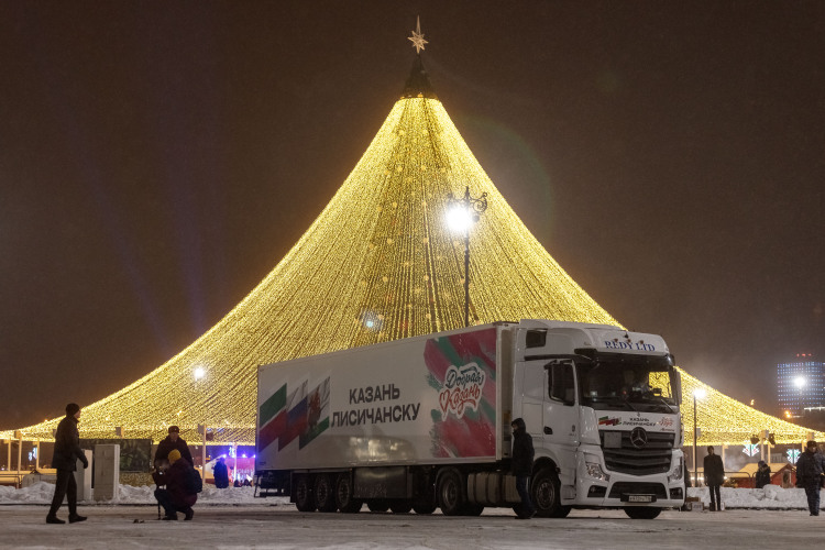 Из Казани в Лисичанск отправили четвертую партию гуманитарного груза