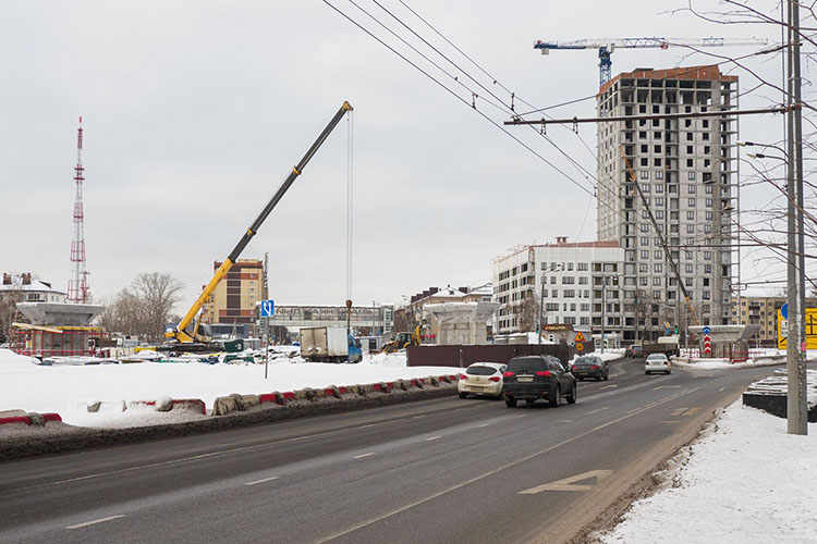 Реконструируется Горьковское шоссе и строется его дублер
