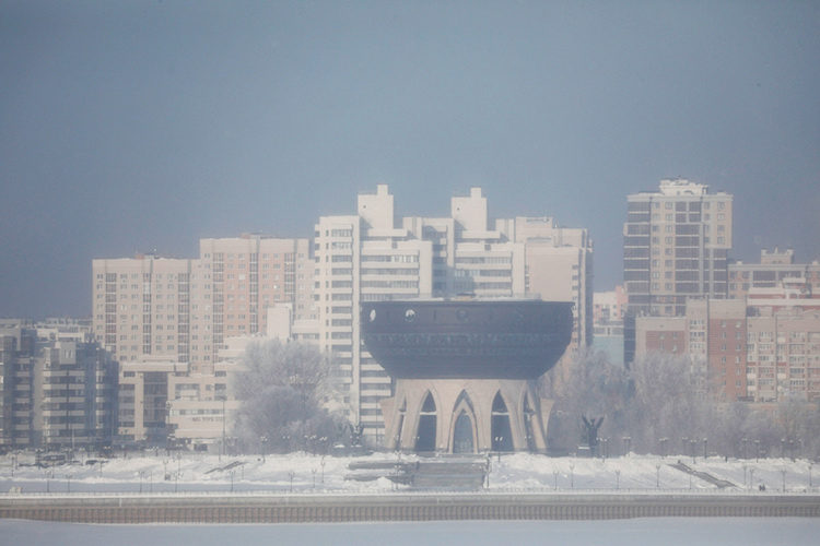 На смену капризной и переменчивой декабрьской погоде в Татарстан пришли рождественские морозы