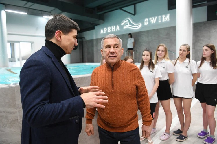 Во время декабрьского визита президента Татарстана Рустама Минниханова на «Ак Барс Арену» стало известно, что на территории стадиона открылся новый бассейн