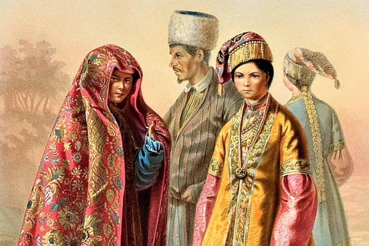 Некоторые специалисты полагают, что в XIX — начале XX вв. был период, когда татарская супруга рассматривалась у некоторых народов Средней Азии как более образованная и статусная