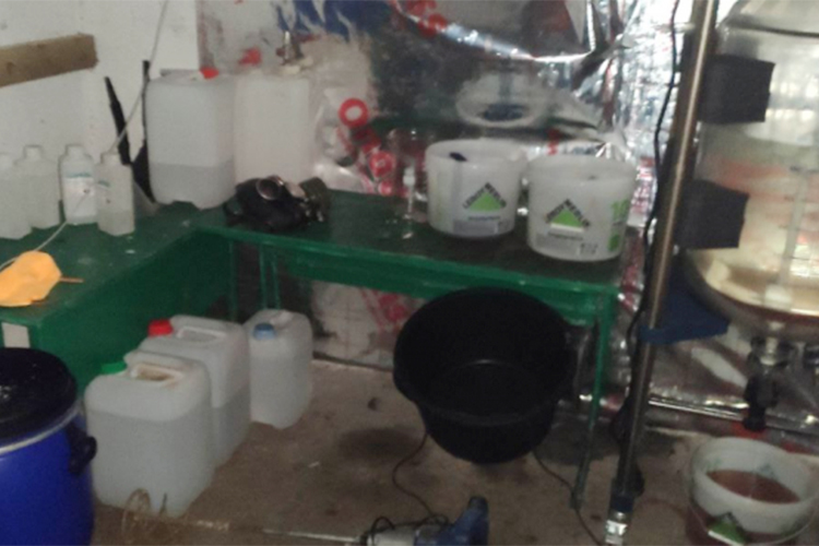 Нарколабораторию в Кайбицком районе полицейские нашли с помощью квадрокоптера