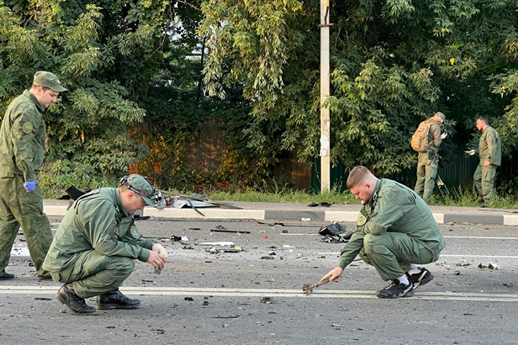 За все время, прошедшее после начала специальной военной операции, в России было зафиксировано три громких теракта: убийство Дарьи Дугиной (на фото место взрыва), взрыв на Крымском мосту и убийство Татарского