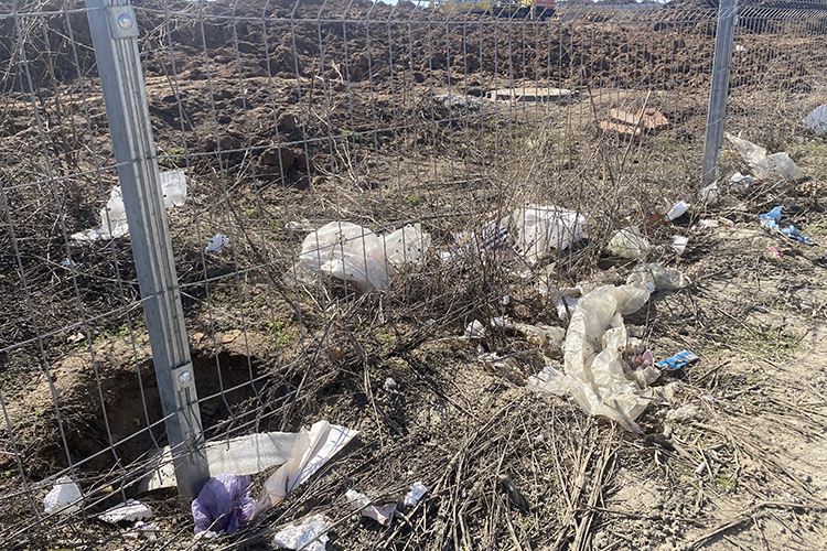 По мнению населения, мусор на улице появляется из-за оставленных пакетов, которые потом разрывают и разбрасывают собаки, и по вине недобросовестных жителей деревни