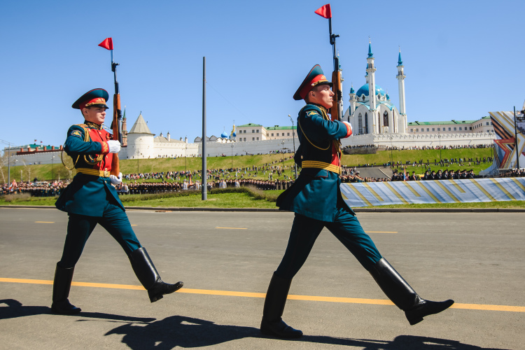 На площади Тысячелетия состоится торжественное прохождение войск Казанского гарнизона