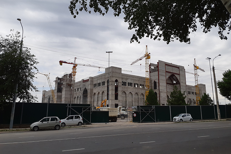 Строительство мечети, 2019 год