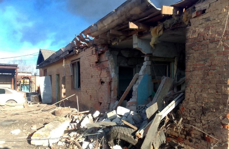 Сегодня под обстрел вновь попал город Шебекино в Белгородской области
