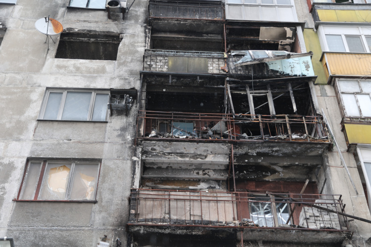 Город Рубежное, как часть Северодонецкой агломерации, сильно пострадал в результате боевых действий