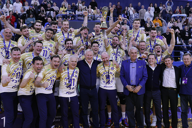 Команда «Зенит» пять лет спустя вернула себе чемпионскую корону