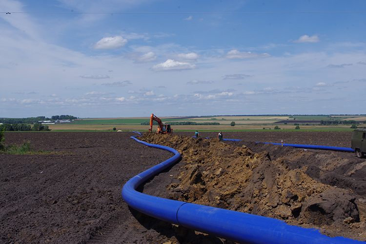 Строительство группового водовода в Шемуршинском, Батыревском и Комсомольском районах Чувашской республики