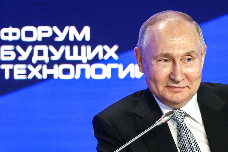 Владимир Путин: «Даже всемогущее правительство Российской Федерации не может отменить науку!»