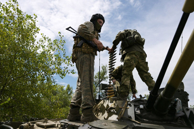Россйские военные выбивают украинцев с позиций, занятых теми во время контрнаступления