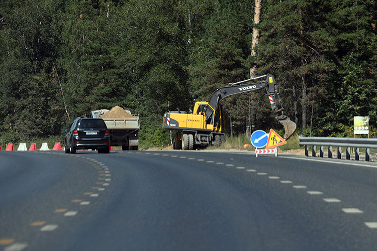 План масштабного проекта реконструкции Горьковского шоссе в этом году готов на 55%
