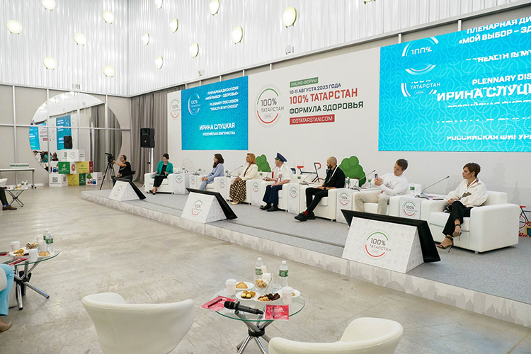 В этом году онлайн-форум «100% Татарстан» посвящен здоровому образу жизни
