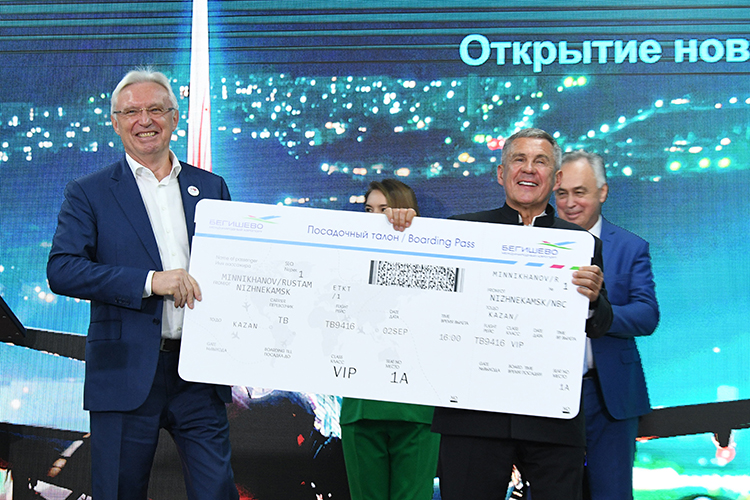 Рустам Минниханов: «Мы удачно «поженили» Бегишево с Сергеем Анатольевичем»