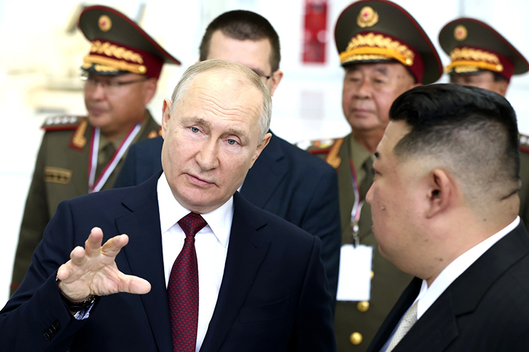 Путин перед переговорами снова сказал, что у России «много» вопросов к КНДР. О том, что конкретно интересует, умолчал