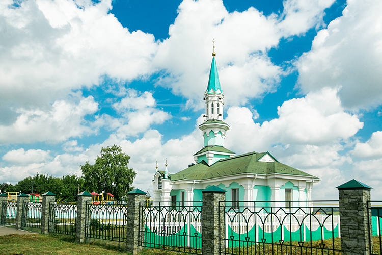 Мечеть в селе Малый Сулабаш Высокогорского района РТ