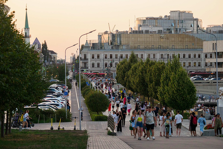 С января по август туристы, по данным СберАналитики, потратили в столице Татарстана 16 млрд рублей, что превышает показатели прошлого года на 50%