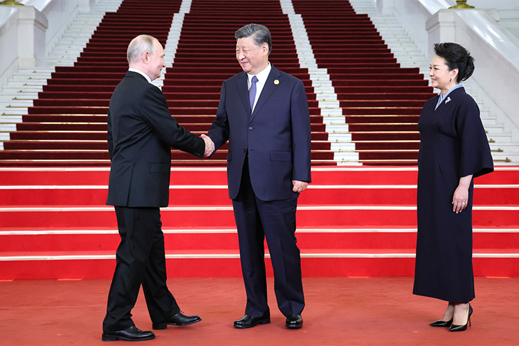Владимир Путин находится в Пекине с двухдневным визитом