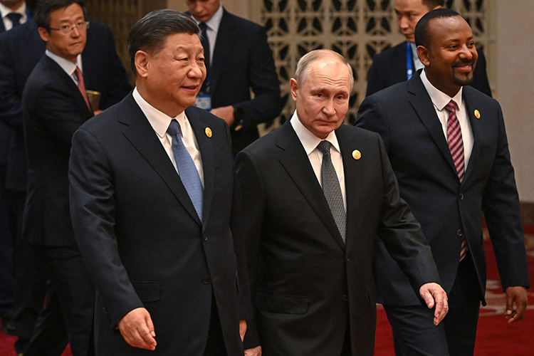 Актуальную повестку лидеры России и Китая, вероятно, оставили на очные переговоры