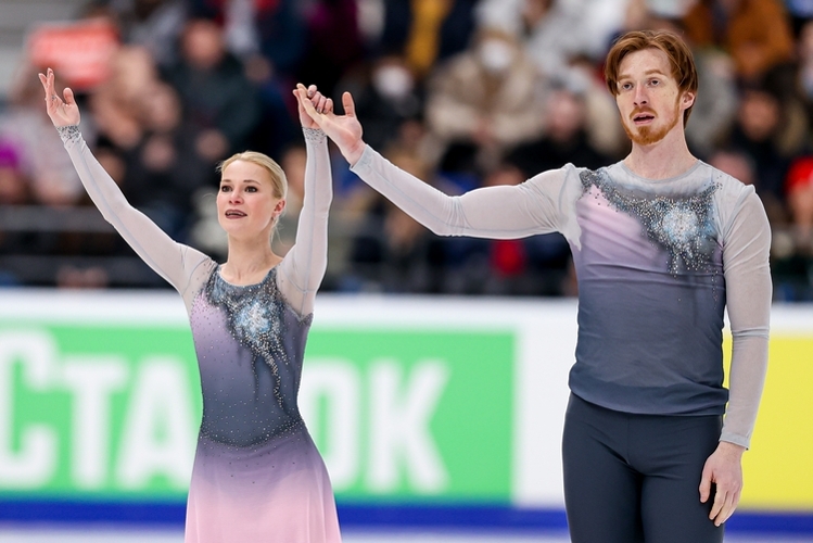 Тарасова и Морозов завершили карьеру (на фото — Олимпиада-2022)