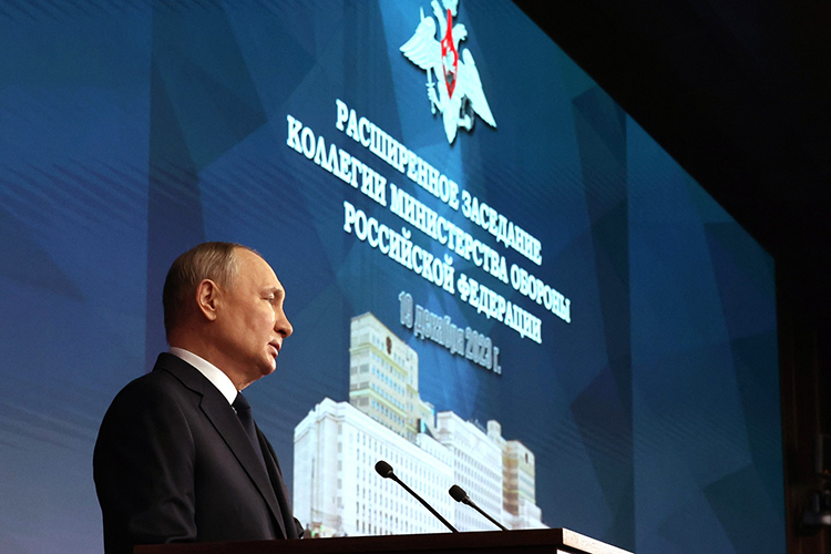 Путин обозначил перед минобороны РФ четыре приоритетные задачи