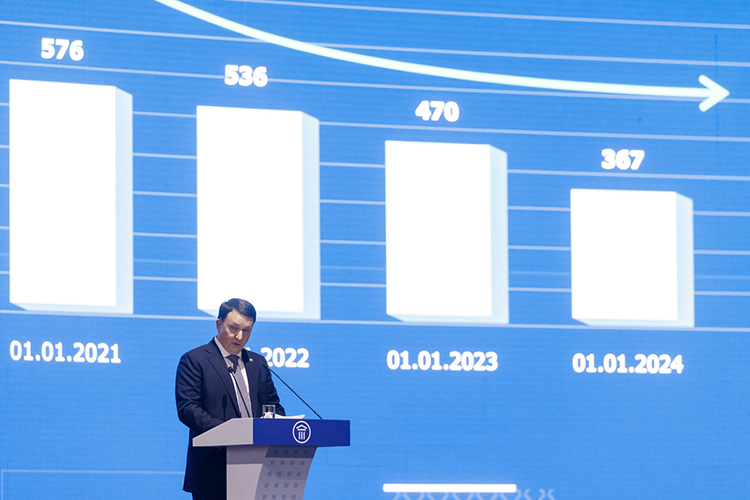 Марат Айзатуллин начал свое выступление со статистических итогов минувшего года