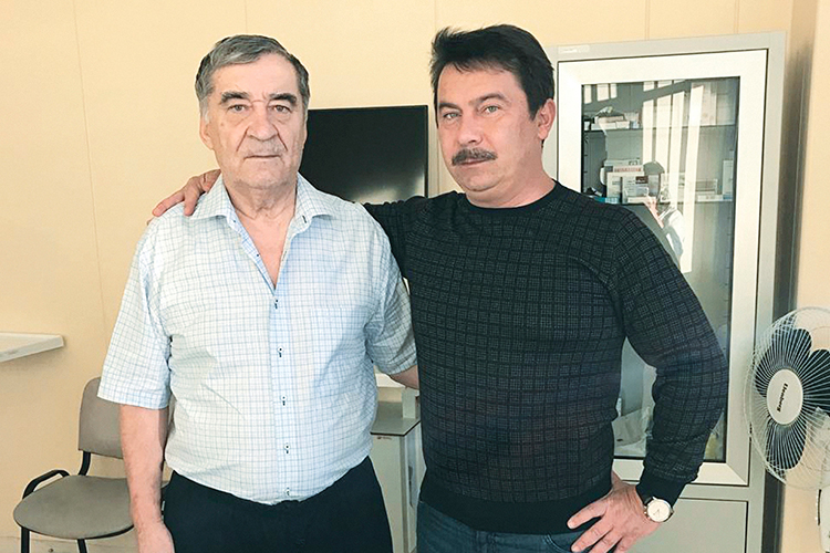 Марат Наилевич с отцом, Наилем Салаховичем Садыковым