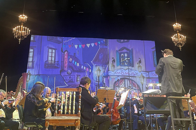 Оба вечера «Богемы» Джакомо Пуччини на сцене ТАГТОиБ им. Джалиля прошли в сопровождении оркестра ГАБТ, расположившегося на сцене