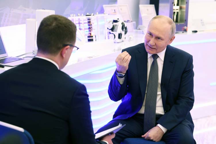 Владимир Путин: «Как я сказал, мы войны не начинали, а только пытаемся ее прекратить»