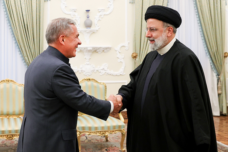 Главный результат политической части визита — очная встреча Минниханова с президентом Ирана Ибрагимом Раиси
