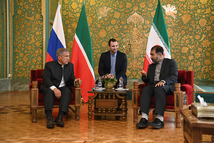 Минниханов на встрече с губернатором Исфахана Сейедом Резой Мортазави