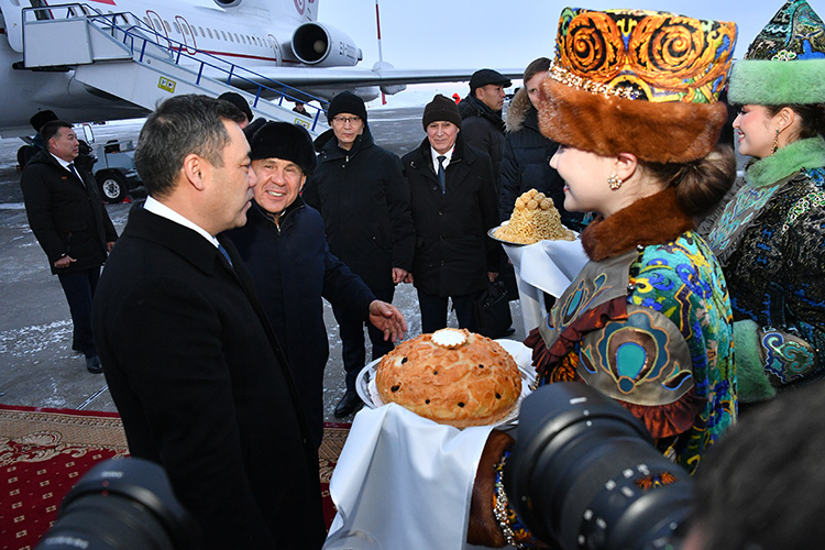 В Казань уже прибыл президент Кыргызской Республики Садыр Жапаров