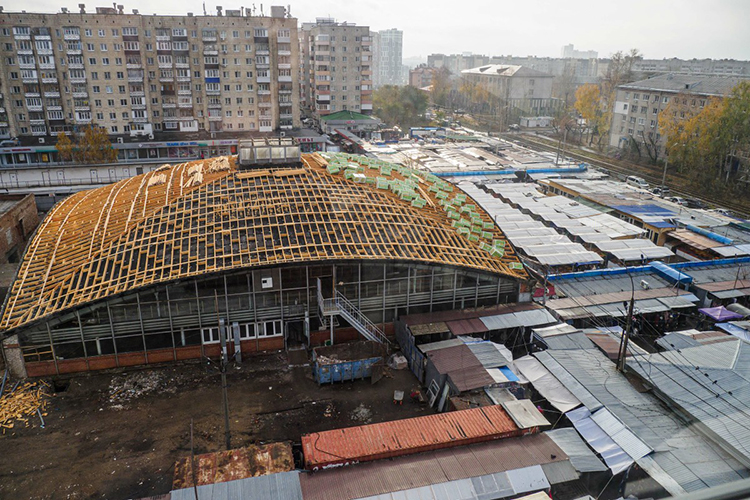 Реконструкция Московского рынка