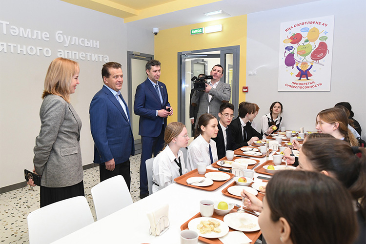 В 2024 году в Казани планируется отремонтировать 17 школьных пищеблоков. На это направят 331 млн рублей